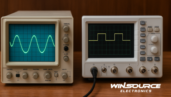 How to Choose Between an Analog Oscilloscope and a Digital Storage Oscilloscope?