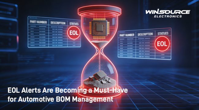 New Requirements for Automotive Electronics Procurement: EOL Alerts Are Becoming a Must-Have in BOM Management New Requirements for Automotive Electronics Procurement: EOL Alerts Are Becoming a Must-Have in BOM Management