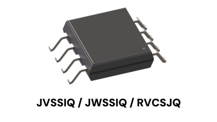Serial NOR flash product image comparison: W25Q64JVSSIQ, W25Q64JWSSIQ, W25Q64RVCSJQ
