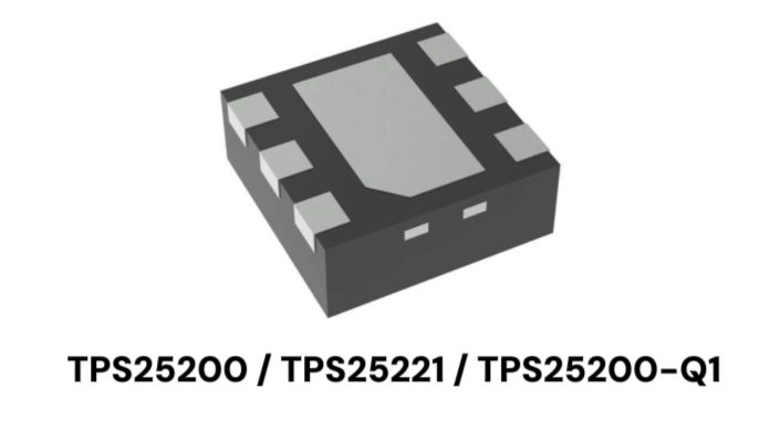 Current-limiting switches product image comparison: TPS25200, TPS25221, TPS25200-Q1