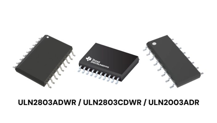 Darlington Transistor Array Selection Guide: ULN2803ADWR vs. ULN2803CDWR vs. ULN2003ADR
