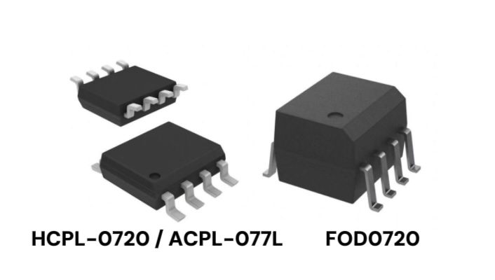 High-Speed Logic Gate Optocoupler Selection Guide: HCPL-0720 vs FOD0720 vs ACPL-077L